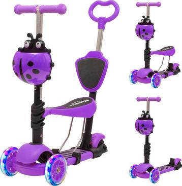 Tweedekans | LifeGoods MultiRider - Kinderstep met Duwstang beschikbaar voor biedingen