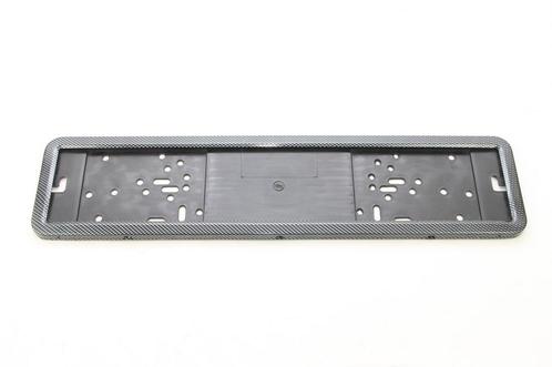 Kentekenplaat houder - Staal - Carbon look - Set van 2, Auto diversen, Auto-accessoires, Nieuw, Verzenden