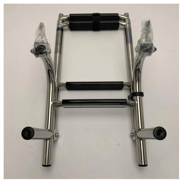 Bieden: Foldable 4-Step Marine Boat Ladder Stainless Steel, Watersport en Boten, Bootonderdelen, Dekbeslag, Nieuw, Zeilboot of Motorboot