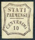 Italiaanse oude staten - Parma 1859 - Voorlopige Regering,, Gestempeld