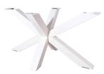 Matrix Kruispoot Wit Metaal 140x78x72cm Tafelpoot -, Ophalen of Verzenden, Nieuw