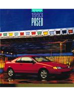 1993 TOYOTA PASEO BROCHURE ENGELS (USA), Boeken, Auto's | Folders en Tijdschriften, Nieuw, Author, Toyota