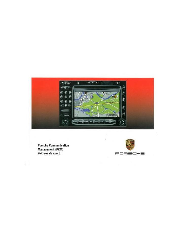 2003 PORSCHE PCM INSTRUCTIEBOEKJE FRENCH, Auto diversen, Handleidingen en Instructieboekjes