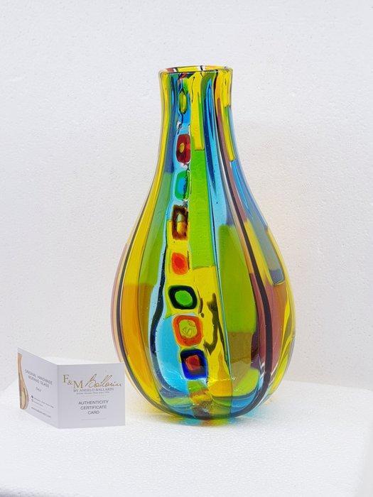 F&M Ballarin - Vaas - Glas, Antiek en Kunst, Antiek | Glas en Kristal