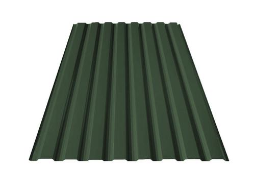 Stalen damwandplaat 20/1090 0.55mm HPS Juniper Green (±RAL, Doe-het-zelf en Verbouw, Platen en Panelen, Ophalen of Verzenden