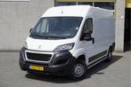 Peugeot Boxer 2.2 BlueHDi 120PK L2H2 Premium BJ2020 Airco |, Stof, Gebruikt, Wit, Dealer onderhouden