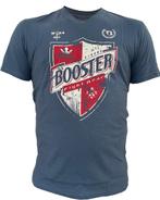 Booster V Neck Shield Vechtsport T Shirt Blauw, Nieuw, Maat 46 (S) of kleiner, Blauw, Booster