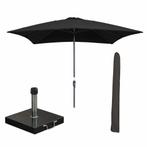 Garden Impressions Lotus stokparasol 250x250 cm - zwart incl, Verzenden, Nieuw