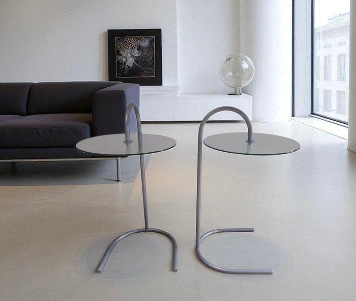 IKEA - Bijzettafel - Ry - Aluminium, Glas - Twee, Antiek en Kunst, Kunst | Designobjecten
