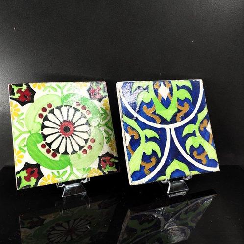 Antiek Tegel (2) - Portuguese Tiles (XIX Century -, Antiek en Kunst, Antiek | Glas en Kristal