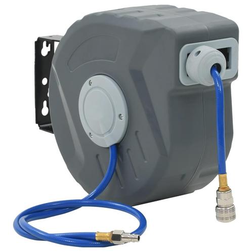 vidaXL Automatische luchthaspel 3/8 12 m, Doe-het-zelf en Verbouw, Overige Doe-het-zelf en Verbouw, Nieuw, Verzenden