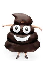 KIMU® Opblaas Kostuum Drol Opblaasbaar Pak Drollenpak Mascot, Kleding | Heren, Carnavalskleding en Feestkleding, Carnaval, Nieuw