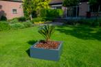 Stalen plantenbak 120x120x40 cm Antraciet, Tuin en Terras, Bloembakken en Plantenbakken, Verzenden, Nieuw, Vierkant, Metaal