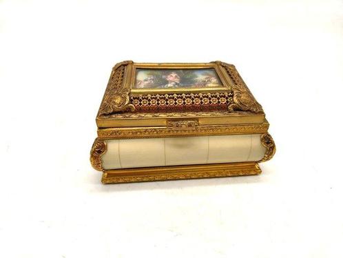 Sieradendoos - Legering, celluloïde, Antiek en Kunst, Curiosa en Brocante