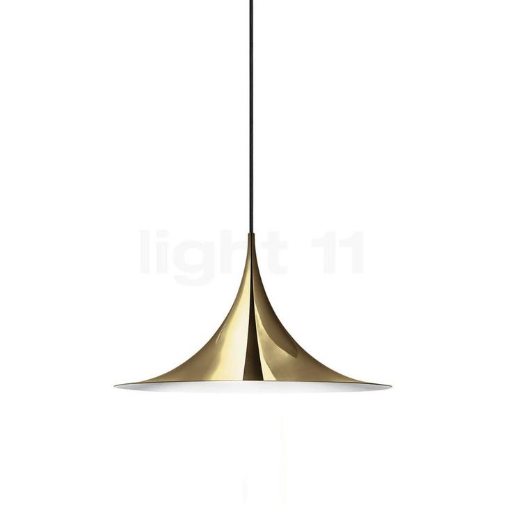 Gubi Semi Hanglamp, messing - ø¸30 cm (Hanglampen), Huis en Inrichting, Lampen | Hanglampen, Nieuw, Verzenden