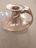 Kayserzinn - Hugo Leven - Kaarsenstandaard met oor - Metaal, Antiek en Kunst