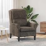 vidaXL Fauteuil Donkergrijs 76 x 94 x 102 cm Nep Leer, Verzenden, Nieuw
