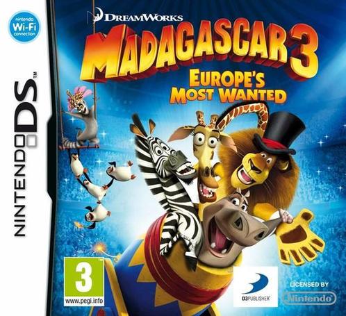 Madagascar 3 (Nintendo DS), Spelcomputers en Games, Games | Nintendo DS, Gebruikt, Verzenden