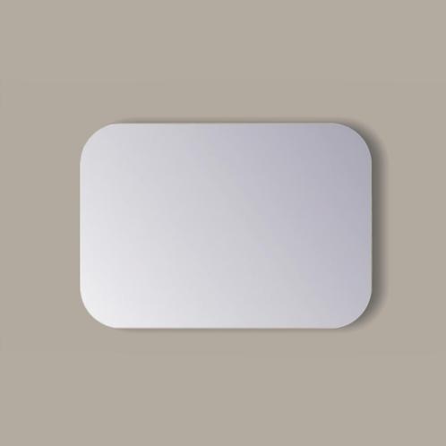 Spiegel Rechthoek Sanicare Q-Mirrors Afgeronde Hoeken 60x85, Doe-het-zelf en Verbouw, Sanitair, Bad, Nieuw, Ophalen of Verzenden