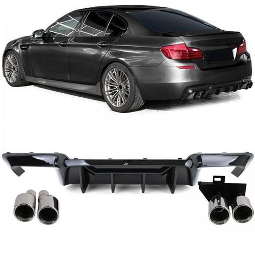 Diffuser BMW 5 Serie M Pakket F10 F11 M5 Look Zilveren, Auto-onderdelen, Overige Auto-onderdelen, Ophalen of Verzenden