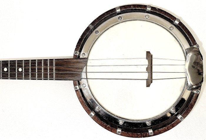 Perl Gold - 4-snarige banjo - - Banjo mandoline - Duitsland, Muziek en Instrumenten, Blaasinstrumenten | Blokfluiten