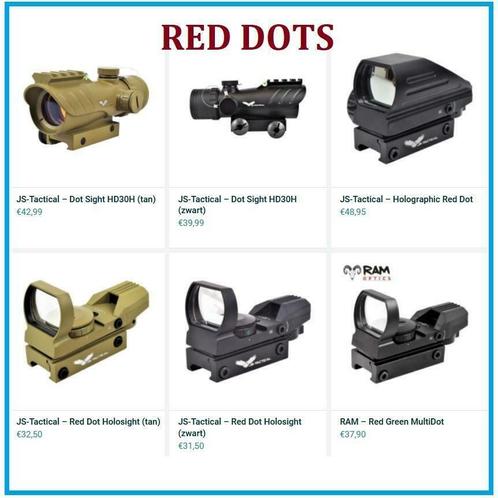 Red Dot Sight - Multidot - Holosight -Div. Soorten Airsoft, Verzamelen, Militaria | Algemeen, Ophalen of Verzenden