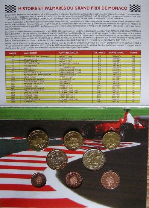 Monaco, San Marino. Probe Set 2004/2005 Grand Prix Monaco -, Postzegels en Munten, Munten | Europa | Euromunten