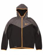 NIKE Mens Therma-Fit Hooded Tracksuit Top Jacket Large Black, Verzenden, Nieuw