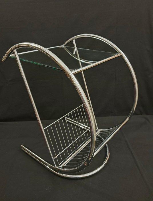 Bijzettafel - Glas, Antiek en Kunst, Kunst | Designobjecten