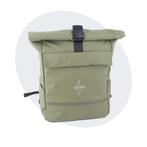 Voltano Luxe Rolltop Fietstas / Rugtas 28L - Groen, Verzenden, Nieuw