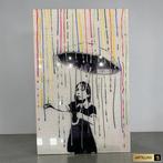 Artiluxx - American dollar Banksy rain drip wall art