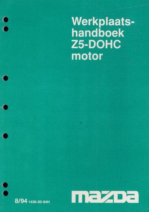 1994 Mazda 323 motor Z5-DOHC werkplaatshandboek Nederlands, Auto diversen, Handleidingen en Instructieboekjes, Verzenden
