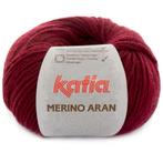 Katia Merino Aran - 23 donker wijnrood - Merinogaren, Ophalen of Verzenden, Nieuw
