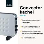 Tweedekans | MOA Convector kachel 2000 watt 63 x 14 x 42cm, Doe-het-zelf en Verbouw, Ophalen of Verzenden, Zo goed als nieuw