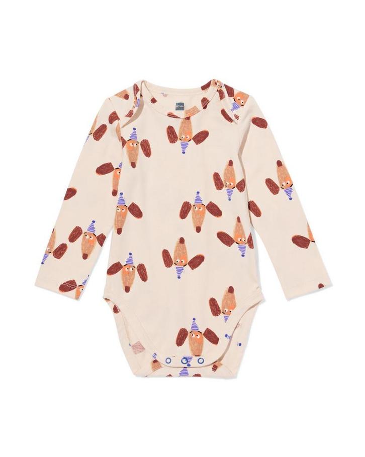 HEMA Romper honden gebroken wit, Kinderen en Baby's, Babykleding | Overige, Nieuw, Verzenden