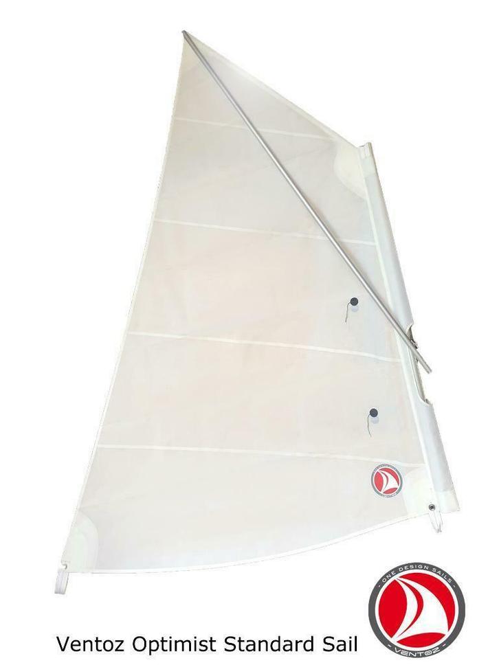 Ventoz Optimist (Opti) Standaard Zeil - Wit,  nieuw!, Watersport en Boten, Zeilen en Zeiltoebehoren, Minder dan 15 m², Grootzeil