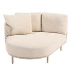 4 Seasons Outdoor Sardinia chaise longue - latte, Tuin en Terras, Tuinsets en Loungesets, Verzenden, Nieuw