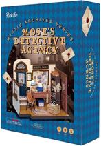 Robotime Moses Detective Agency DIY Houten Modelbouw, Verzenden, Nieuw
