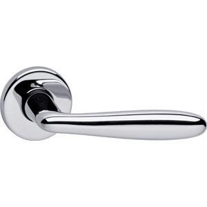 Intersteel Deurkruk / Deurklink Phobos op rozet chroom, Doe-het-zelf en Verbouw, Hang- en Sluitwerk, Nieuw, Ophalen of Verzenden