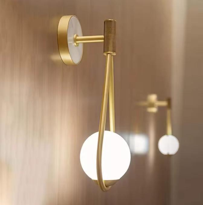Moderne Geometrische Wandlamp – Gouden E27 Wandkandelaar, Huis en Inrichting, Lampen | Spots, Nieuw, Verzenden