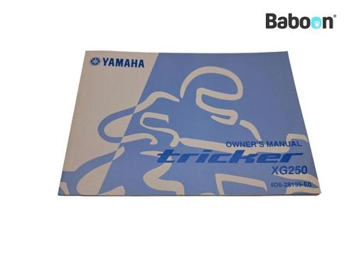 Instructie Boek Yamaha XG 250 Tricker 2005-2014 English, Motoren, Onderdelen | Yamaha, Gebruikt, Verzenden