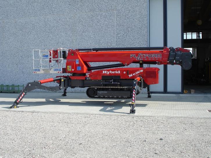 Platform Basket Spin hoogwerker 33.15 | 32,4 m werkhoogte, Zakelijke goederen, Machines en Bouw | Liften, Steigers en Ladders