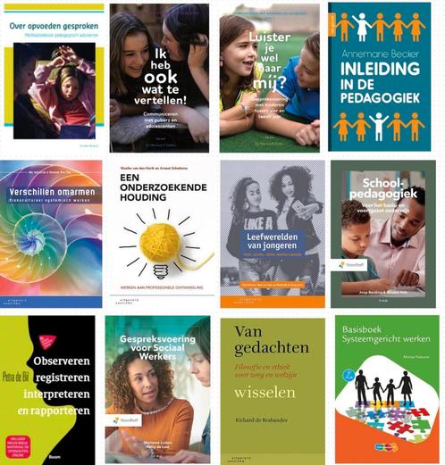 Pedagogiek studieboeken, Boeken, Studieboeken en Cursussen, Zo goed als nieuw, MBO, Verzenden