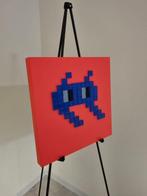 FreeSpeech (XX) - BLUE SQUID - Space Invaders Street Art