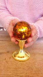 Sphere Baltisch Amber + Bij-inclusie - Barnsteen - 5.5 cm -