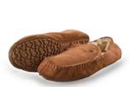 Warmbat Pantoffels in maat 45 Cognac | 10% extra korting, Overige kleuren, Verzenden, Warmbat, Zo goed als nieuw
