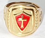 3 Anillos Cruz: Cruz Templaria (2), Cruz Latina con Circonio