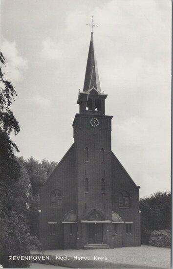 ZEVENHOVEN - Ned. Herv. Kerk, Verzamelen, Ansichtkaarten | Nederland, Verzenden