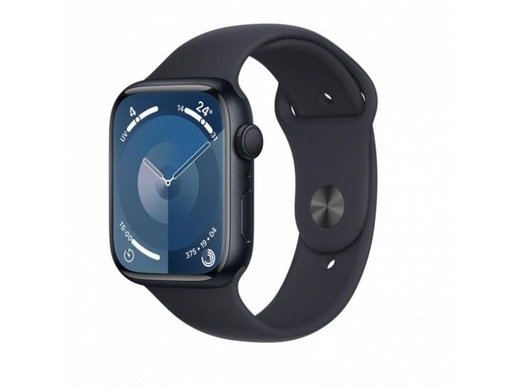 Apple Watch Series 9 - Smartwatch 45mm - Always-On Retina -, Sieraden, Tassen en Uiterlijk, Smartwatches, Zo goed als nieuw, Verzenden