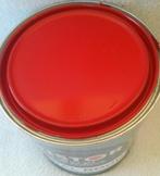 KNAL ROOD - Zijdeglans 1 liter (CARNAVAL - KLEUREN), Nieuw, Ophalen of Verzenden, Verf, Minder dan 5 liter